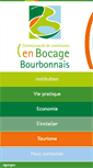 Mobile Screenshot of cc-bocage-bourbonnais.com